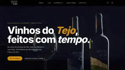 Website Loja dos Vinhos VFX